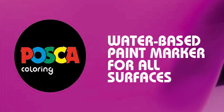 POSCA coloring